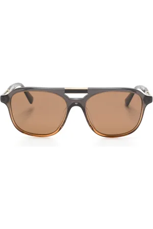 Brunello Cucinelli Lunettes de soleil BC4001S à monture pilote