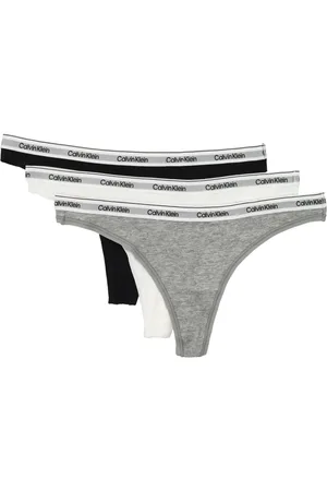 Calvin Klein Lot de trois strings à taille logo