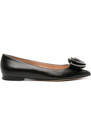 Gianvito Rossi Ballerines Karina 05 en cuir