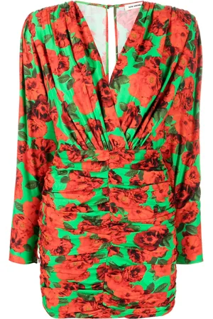 Ilkyaz Ozel Robe-chemisier à fleurs