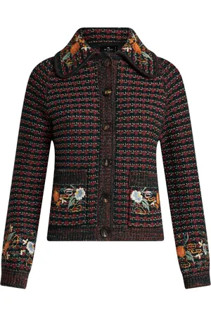 Etro Veste à fleurs brodées