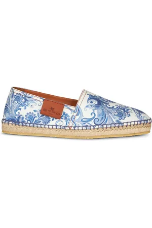 Etro Espadrilles à motif cachemire