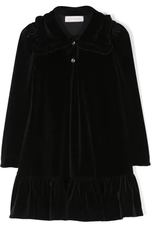 MONNALISA Robe en velours à manches longues