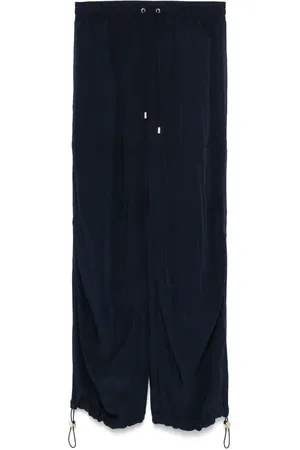Liu Jo Pantalon à taille à lien de resserrage