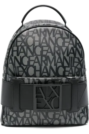 Armani Exchange Sac à dos à logo imprimé
