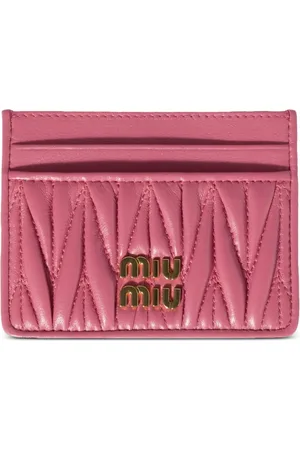 Miu Miu Porte-cartes matelassé