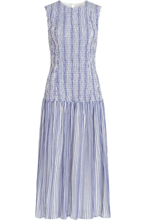 Marie Oliver Robe mi-longue Porter à fronces