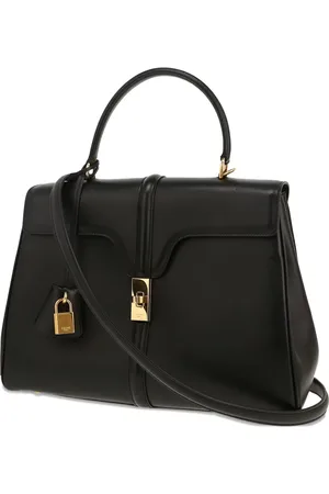 Céline Sac à main 16 médium en cuir