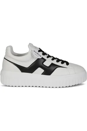 Hogan Baskets H-Stripes en daim