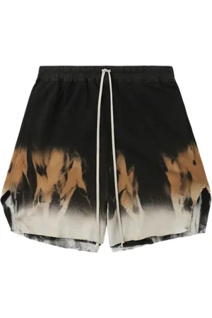Rick Owens Short à imprimé tie-dye