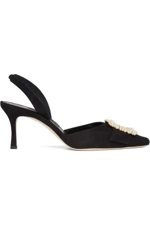 Manolo Blahnik Escarpins Gibsli 70 mm à bride arrière