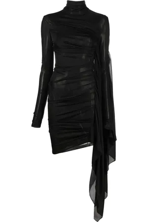 MUGLER Robe courte à design drapé