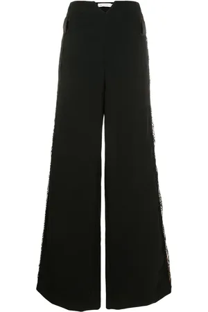 Lethicia Bronstein Pantalon palazzo Kelly à empiècements en dentelle