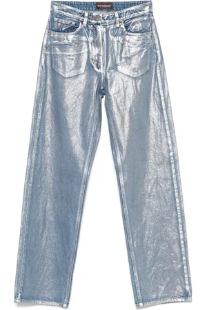 MVP Wardrobe Jean à fini métallisé