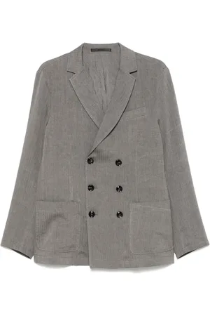 Giorgio Armani Blazer à motif de chevrons
