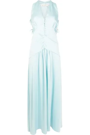 Lethicia Bronstein Robe longue Teres à col v