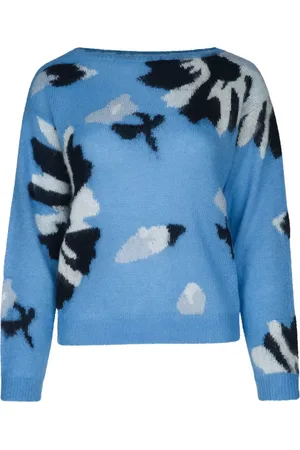 I BLUES Pull en maille intarsia