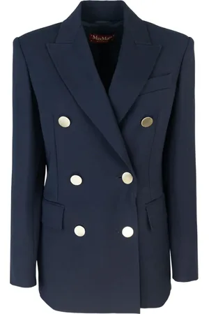 Max Mara Blazer à boutonnière croisée