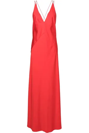 Lethicia Bronstein Robe longue à col v