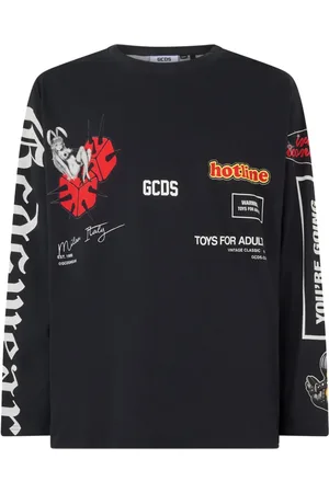 GCDS T-shirt à logo imprimé