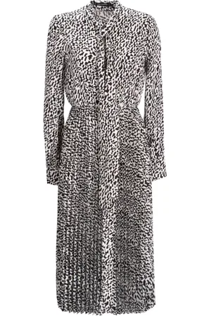 Karl Lagerfeld Robe mi-longue à imprimé géométrique