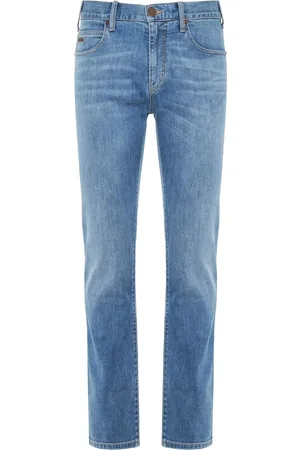 Emporio Armani Jean à patch logo