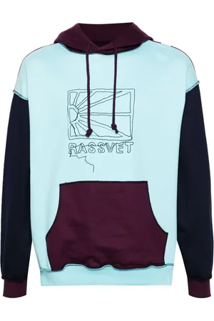 Rassvet Hoodie en coton à logo brodé