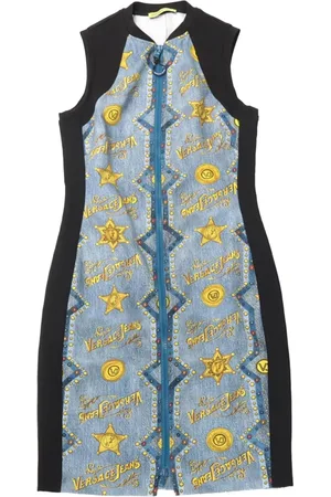 VERSACE Robe courte imprimée (années 2000)