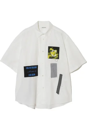 UNDERCOVER Chemise à imprimé graphique