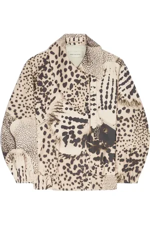 DRIES VAN NOTEN Veste à imprimé abstrait