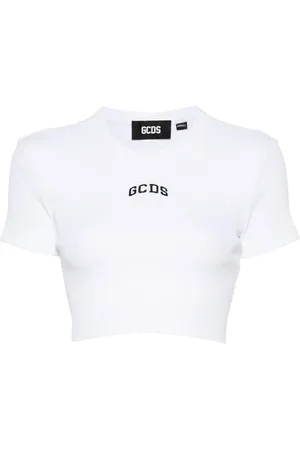 GCDS Haut crop Lounge Logo