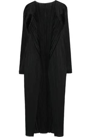 PLEATS PLEASE ISSEY MIYAKE Manteau à design plissé