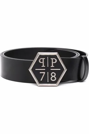 Philipp Plein Ceinture à boucle logo