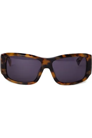 Eytys Lunettes de soleil à effet écailles de tortue