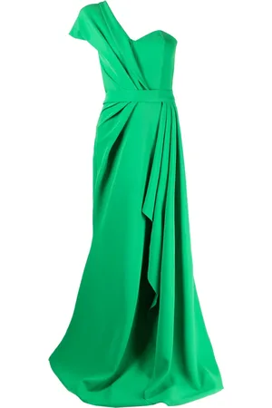 RHEA COSTA Robe froncée à une épaule