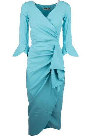 CHIARA BONI Robe mi-longue à design drapé