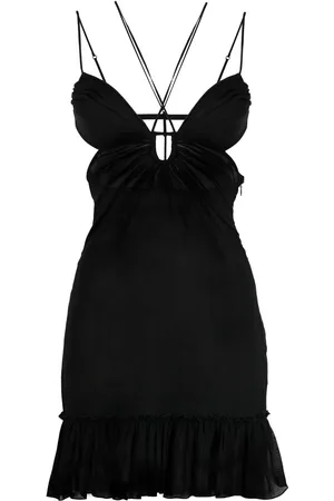 Nensi Dojaka Robe courte à découpes