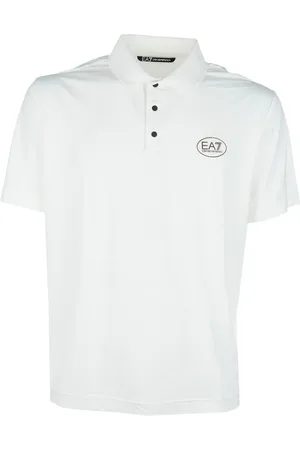 EA7 Polo à logo imprimé