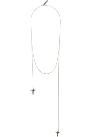 Givenchy Collier à pendentif à design de crucifix