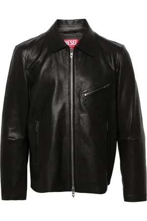 Diesel Veste L-Korn en cuir