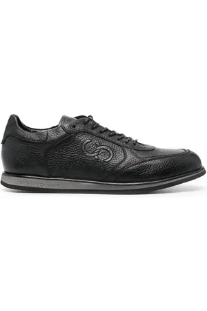 Casadei Baskets à logo embossé
