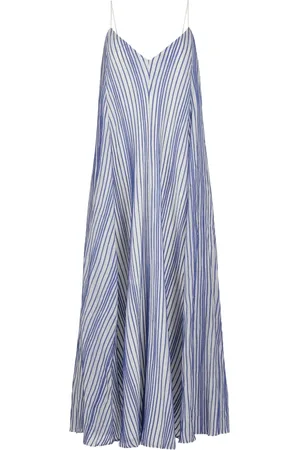 Marie Oliver Robe longue Levine à rayures