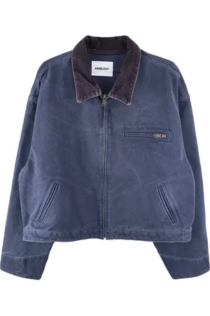 AMBUSH Veste bomber en jean délavé