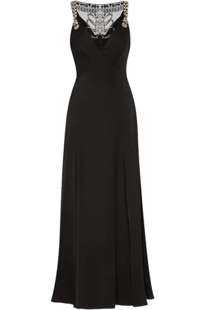 TEMPERLEY LONDON Robe longue à col v