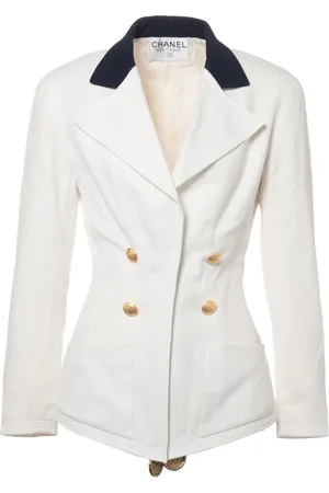 CHANEL Blazer ajusté à design structuré