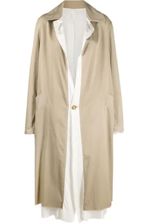 Edward Cuming Manteau à design superposé