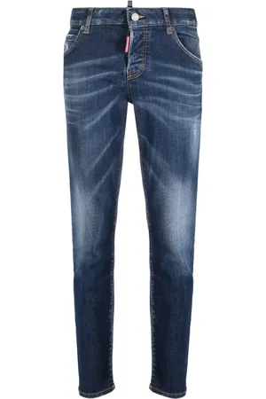 Dsquared2 Jean court à patch logo