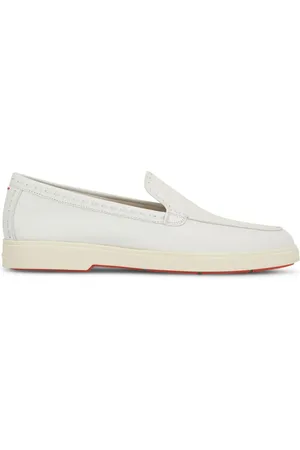 santoni Mocassins en cuir