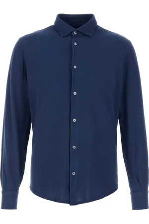 FEDELI Chemise en coton piqué