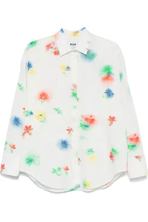 Msgm Chemise à fleurs